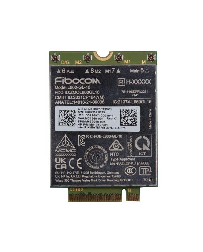HP XMM 7560 R+ LTE- ADVANCED M.2 G9