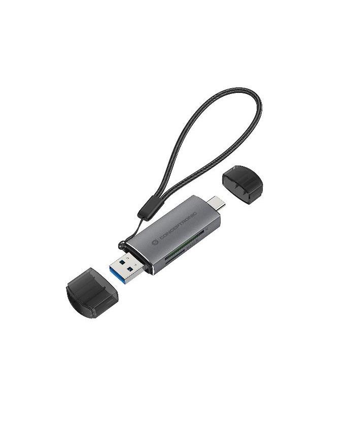2-IN-1 USB 3.0 DUAL PLUG CARD READ.