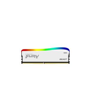DDR4   8GB 3600MHZ RGB KF436C17BWA/8 KINGSTON FURY BEAST BIANCA