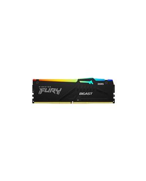 DDR5 16GB 5600MHZ RGB KF556C40BBA-16 KINGSTON FURY BEAST BLACK CL40