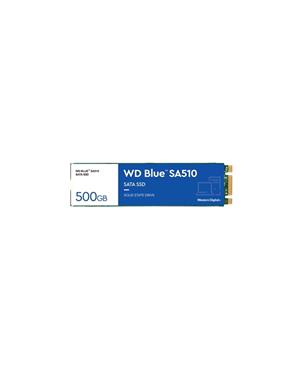 SSD-SOLID STATE DISK M.2(2280)  500GB SATA3 WD BLUE WDS500G3B0B READ:560MB/S-WRITE:530MB/S